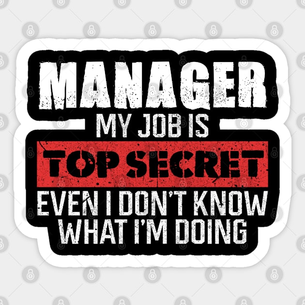 Manager gifts Sticker by SerenityByAlex